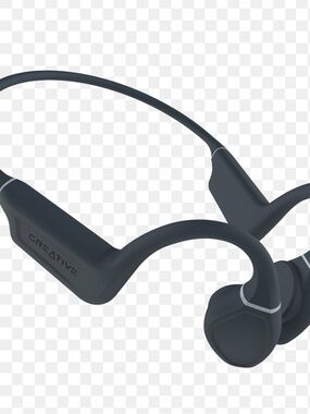 Creative Bone Conduction Headphones — Matte Charcoal